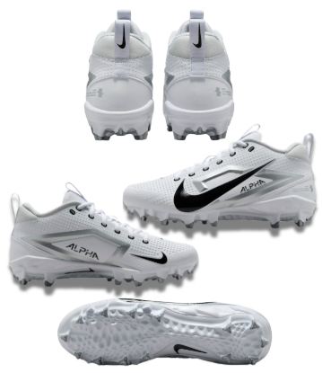 ALPHA MENACE 4 WHITE/METALLIC SILVER/PHOTON